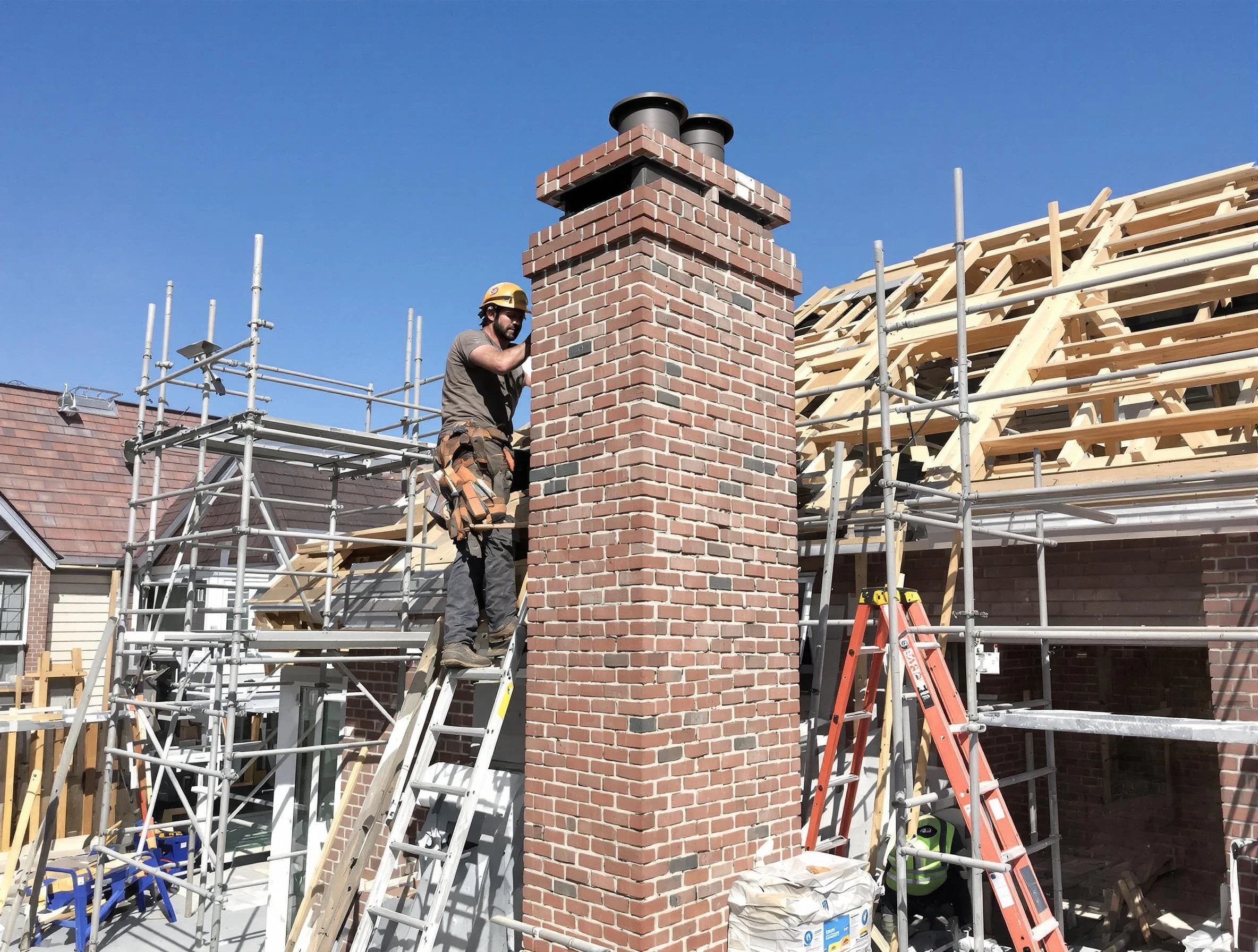 New chimney installation completed by Cranberry Chimney Sweep in Cranberry, PA