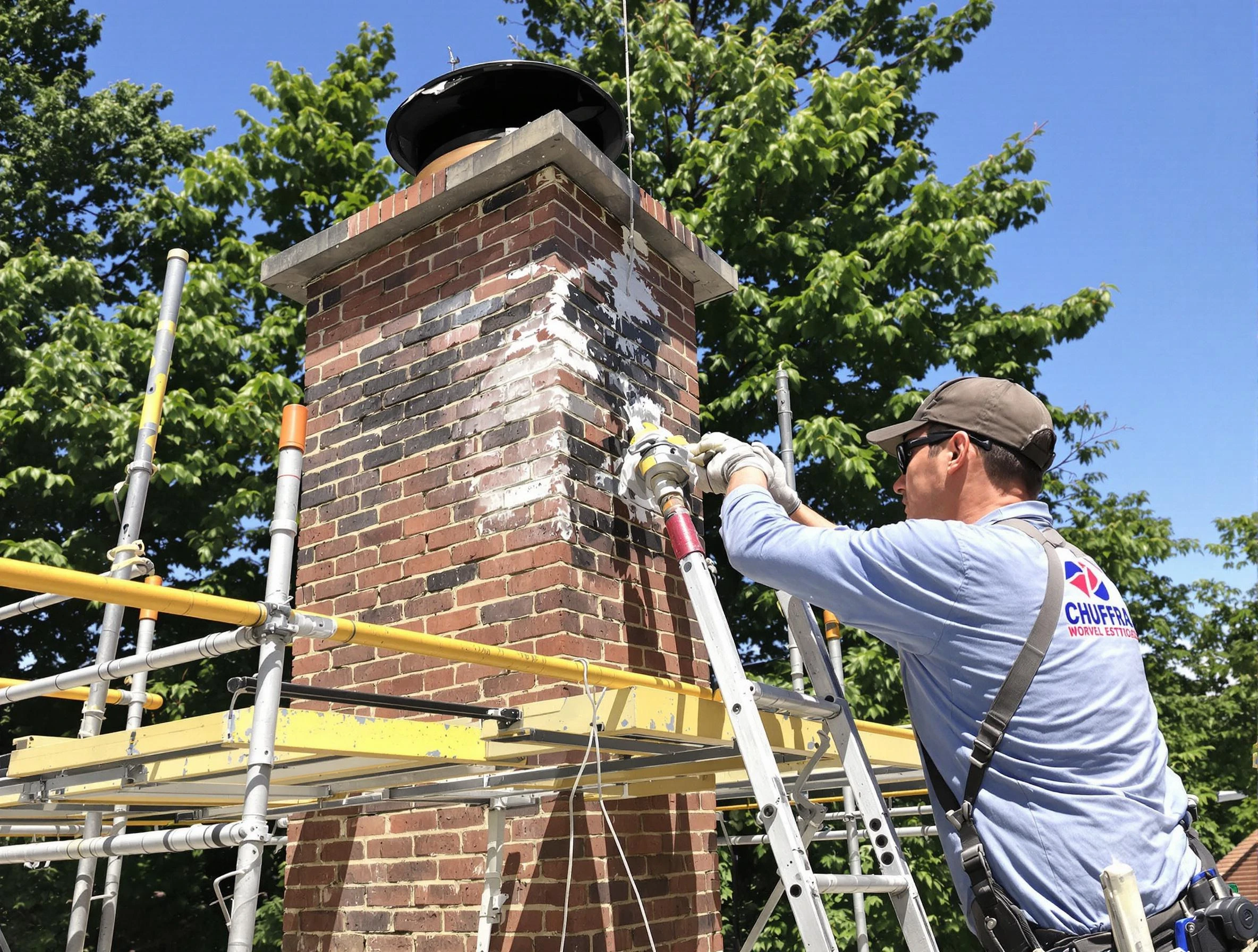 Structural chimney repair by Cranberry Chimney Sweep in Cranberry, PA